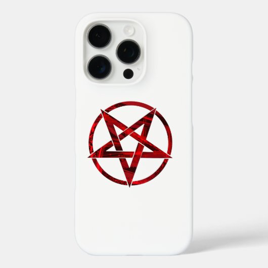 Coques Case-Mate iPhone Pentagram Red Devil (Verso)