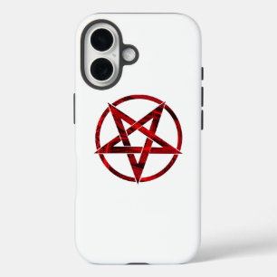 Coques iPhone 16 Pentagram Red Devil