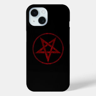 Coque Pour iPhone 15 Pentagram Red Devil