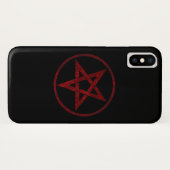 Coques Case-Mate iPhone Pentagram Red Devil (Dos (Horizontal))