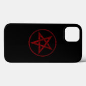 Coques Case-Mate iPhone Pentagram Red Devil (Verso (horizontal))