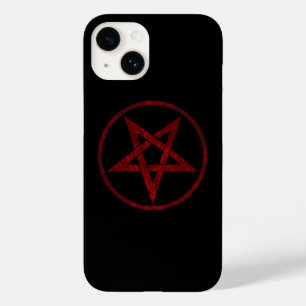 Coque Pour iPhone 14 Pentagram Red Devil