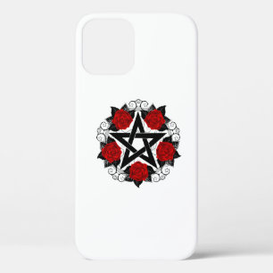 Case-Mate iPhone Case Pentagramme aux roses rouges