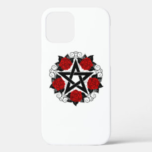 Case-Mate iPhone Case Pentagramme aux roses rouges