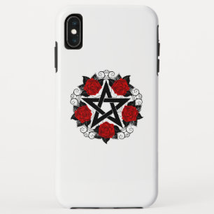 Case-Mate iPhone Case Pentagramme aux roses rouges