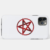 Coques Case-Mate iPhone Pentagramme du Diable Rouge (Dos (Horizontal))