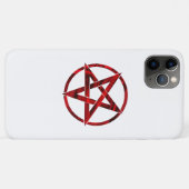 Coques Case-Mate iPhone Pentagramme du Diable Rouge (Dos (Horizontal))