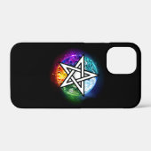 Coques Case-Mate iPhone pentagramme du Wiccan (Verso (horizontal))
