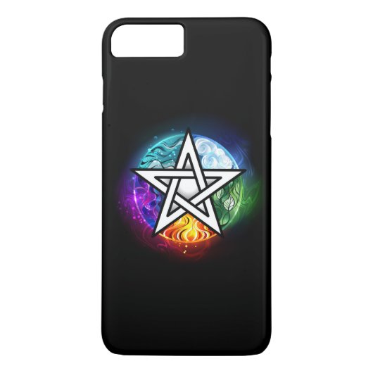 Coques Case-Mate iPhone pentagramme du Wiccan (Dos)