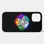 Coques Case-Mate iPhone pentagramme du Wiccan (Verso (horizontal))