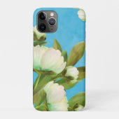 Coques Case-Mate iPhone Peonies blanches classiques Bouquet floral (Dos)