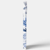 Coques Case-Mate iPhone Peonies bleues (Verso / Droite)