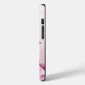 Coques Case-Mate iPhone Peonies de Merlot rose Bureaux Personnalisés (Verso / Gauche)