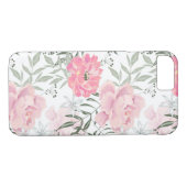 Coques Case-Mate iPhone Peonies rose rose fleurs fleurs jardin fleurie bou (Dos (Horizontal))