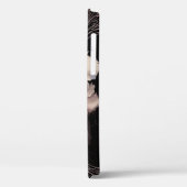 Coques Case-Mate iPhone Peony Dark Wall : Peony Flower Design (Verso / Gauche)