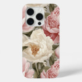 Coques Case-Mate iPhone Peony Flowers Art Imprimer Son Concepteur Mobile C (Verso)