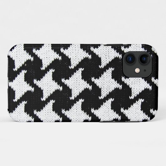 Coques Case-Mate iPhone Pepita black and white Case-Mate iPhone case (Dos (Horizontal))