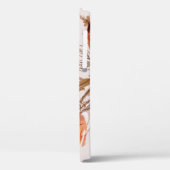 Coques Case-Mate iPhone Pépites Arrière - plans beige Motif d'aquarelle (Verso / Gauche)