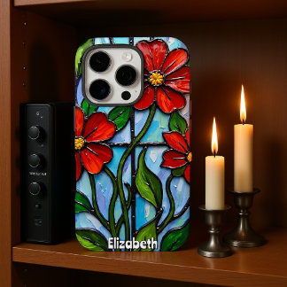 Coques iPhone 16 Pro Pépites artistiques en verre tendu