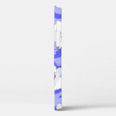 Coques Case-Mate iPhone Pépites blanches : Purple Manipulé À La Main (Verso / Gauche)