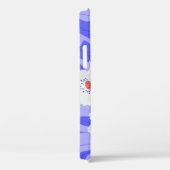 Coques Case-Mate iPhone Pépites blanches : Purple Manipulé À La Main (Verso / Droite)