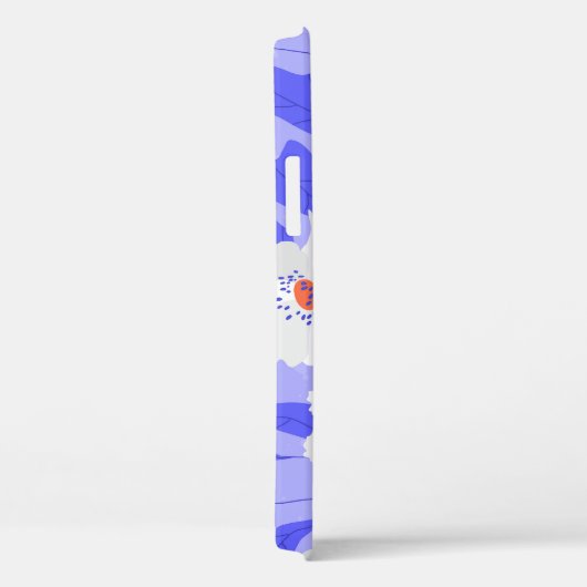 Coques Case-Mate iPhone Pépites blanches : Purple Manipulé À La Main (Verso / Droite)