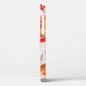 Coques Case-Mate iPhone Pépites Fleurs Motif sans couture sur un backgr be (Verso / Gauche)