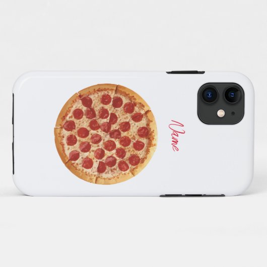 Coques Case-Mate iPhone Pepperoni Pizza Thunder_Cove (Dos (Horizontal))