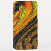Coques Case-Mate iPhone Pequeno mosaico amarelado transversal e deformado (Dos)