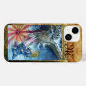 Coques Case-Mate iPhone PERCEVATION ET VISION DU monogramme DU GRAIL SAINT (Verso (horizontal))