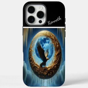 Coques iPhone 16 Pro Max Perche lune de l'aigle
