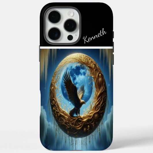 Coques Case-Mate iPhone Perche lune de l'aigle (Verso)