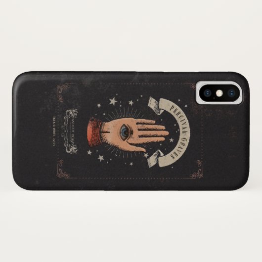 Coques Case-Mate iPhone PERCIVAL GRAVES™ Magic Hand Graphic (Dos (Horizontal))