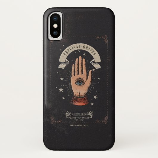 Coques Case-Mate iPhone PERCIVAL GRAVES™ Magic Hand Graphic (Dos)