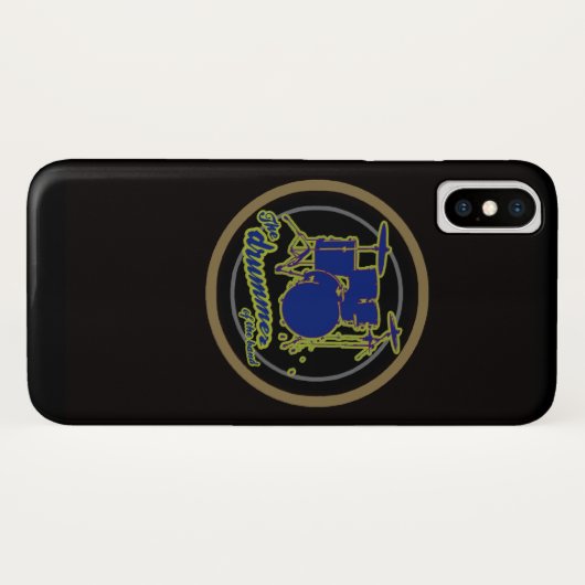 Coques Case-Mate iPhone percussions ~ batteurs (Dos (Horizontal))