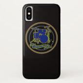 Coques Case-Mate iPhone percussions ~ batteurs (Dos)