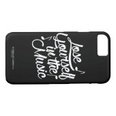 Coques Case-Mate iPhone Perdez-vous dans le cas de l'iPhone 7 de musique (Dos (Horizontal))