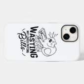 Coques Case-Mate iPhone Perdre ma vie Drôle conception de chats (Verso (horizontal))
