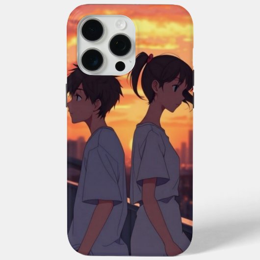 Coques Case-Mate iPhone Perdu le même coucher de soleil (Verso)
