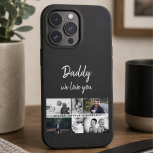 Case-Mate iPhone Case Père avec enfants et famille Papa Photo Collage