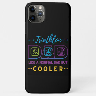 Case-Mate iPhone Case Père du triathlon, comme un père normal mais glaci
