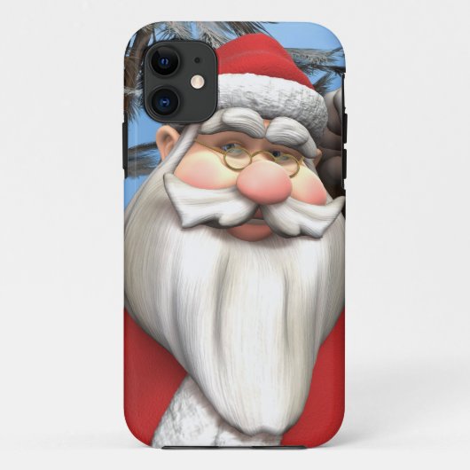 Coques Case-Mate iPhone Père Noël (Dos)