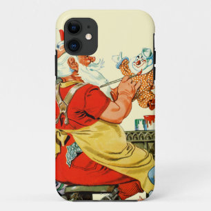 Etui iPhone Case-Mate Père Noël au travail