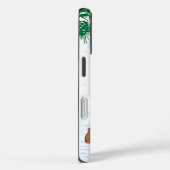 Coques Case-Mate iPhone Père Noël avec Renard de lapin et écureuil (Verso / Droite)