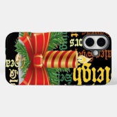 Coques Case-Mate iPhone Père Noël Bonne journée et une meilleure nuit.jpg (Verso (horizontal))