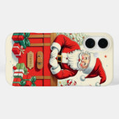 Coques Case-Mate iPhone Père Noël classique (Verso (horizontal))