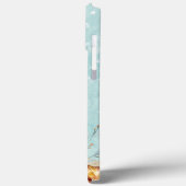 Coques Case-Mate iPhone Père Noël de cheval de mer côtier aux cadeaux enro (Verso / Gauche)