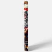 Coques Case-Mate iPhone Père Noël dort Noël (Verso / Gauche)