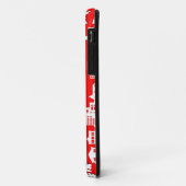 Coques Case-Mate iPhone Père Noël et Noël de renne (Dos/Gauche)