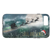 Coques Case-Mate iPhone Père Noël Midnight Ride Christmas iPhone 7/Plus Co (Dos (Horizontal))